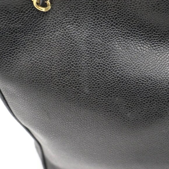 Chanel Caviar Shoulder Tote Bag - Black - Picture 12 of 14